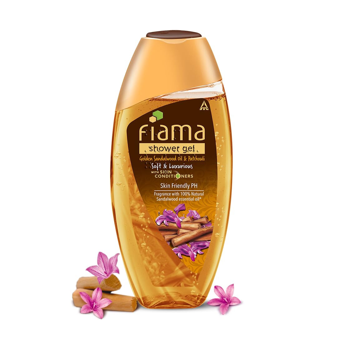 FIAMA GOLDEN SANDALWOOD OIL & PATCHOULI SHOWER GEL 250ML