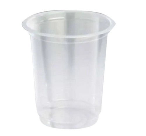 GLASS PLASTIC HEXA DESING 250ML