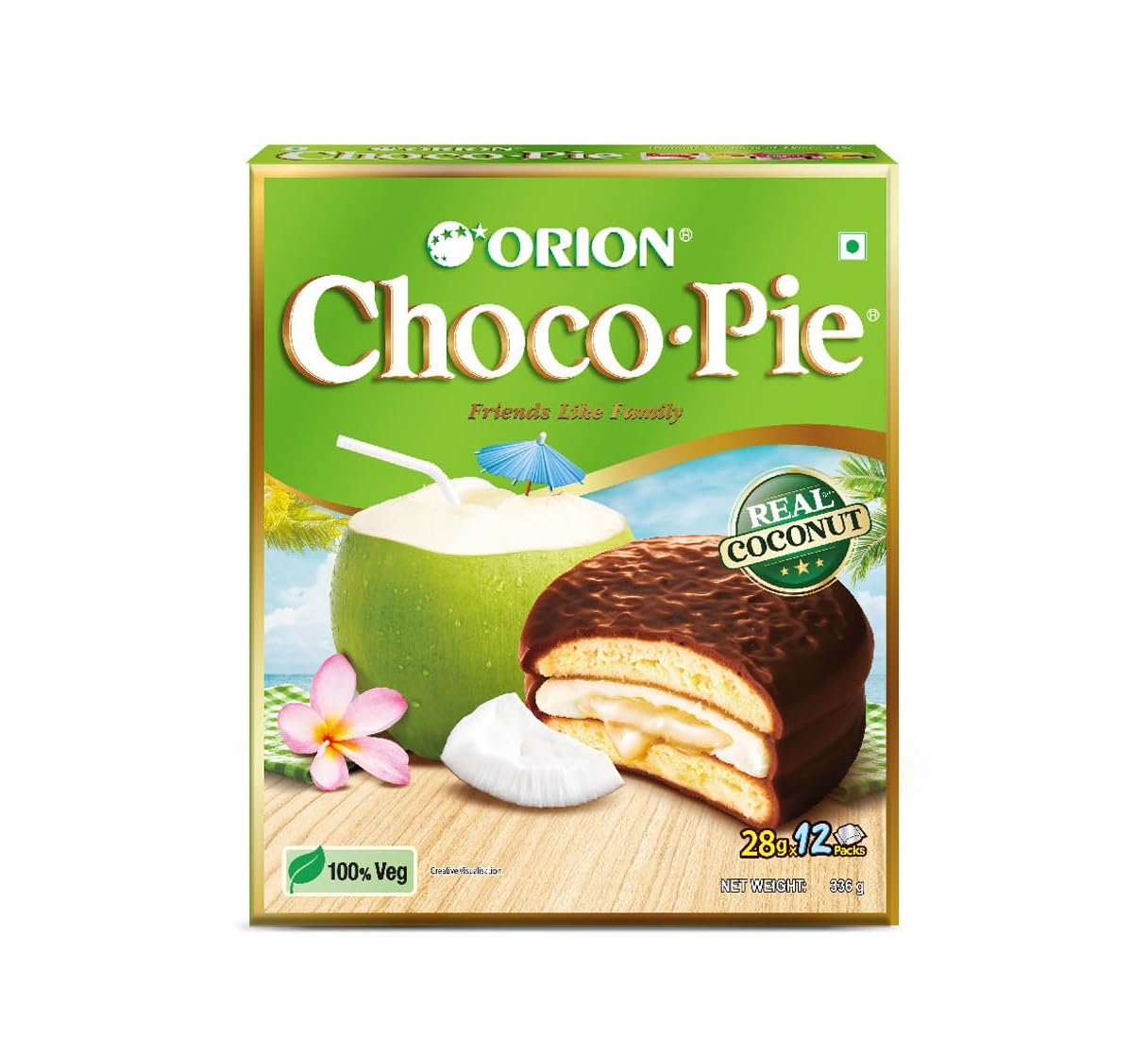 ORION CHOCO.PIC REAL COCONUT 25GM