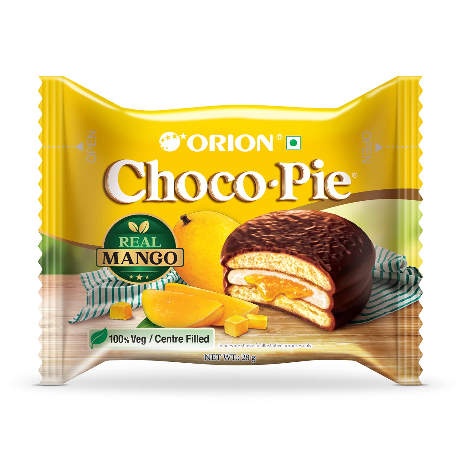 ORION CHOCO.PIE MANGO 25GM