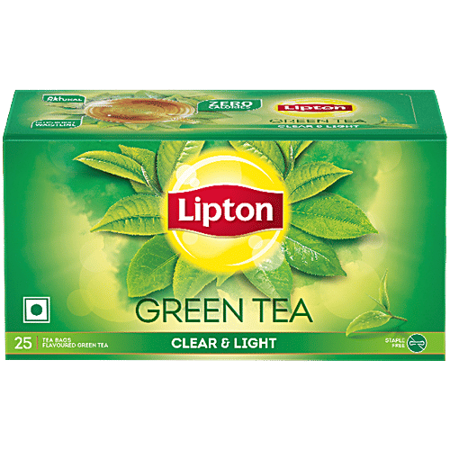 LIPTON GREEN TEA PURE & LIGHT 25 BAGS
