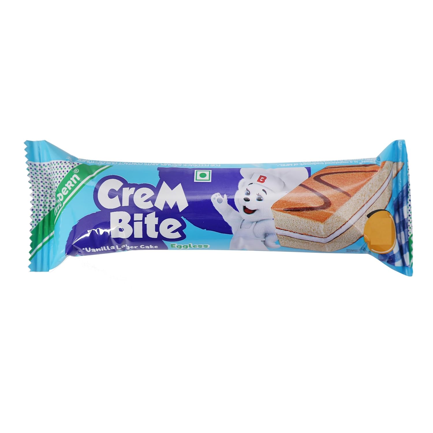 MODERN CREM BITE EGGLESS VANILLA 27GM
