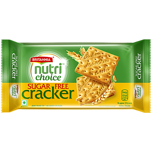 BRITANNIA NUTRI CHOICE SUGAR FREE CRACKER 300GM
