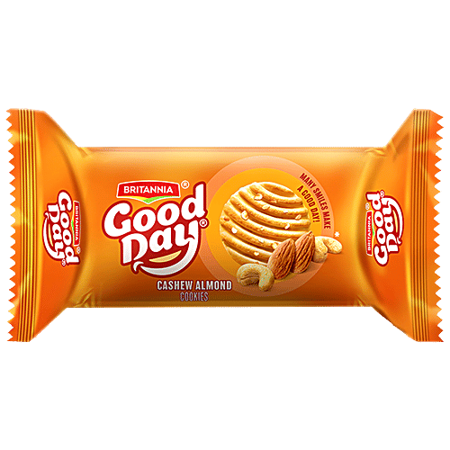 BRITANNIA GOOD DAY CASHEW ALMOND COOKIES 30GM