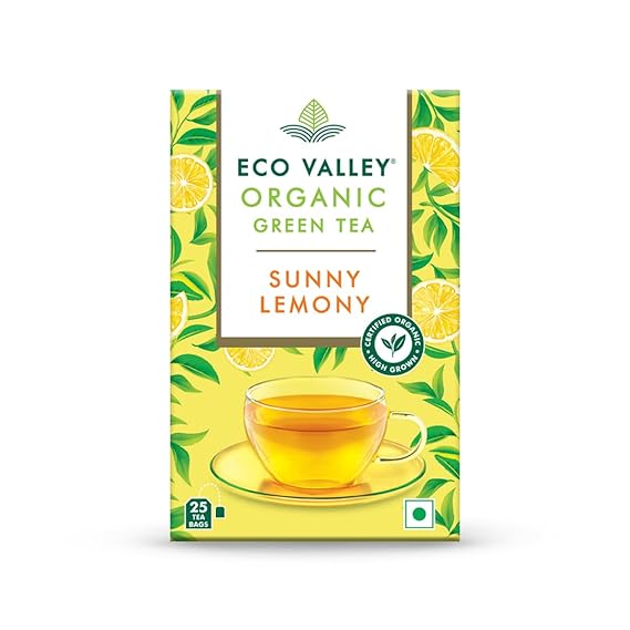 ECO VALLEY SUNNY LEMONY GREEN TEA 30N BAGS