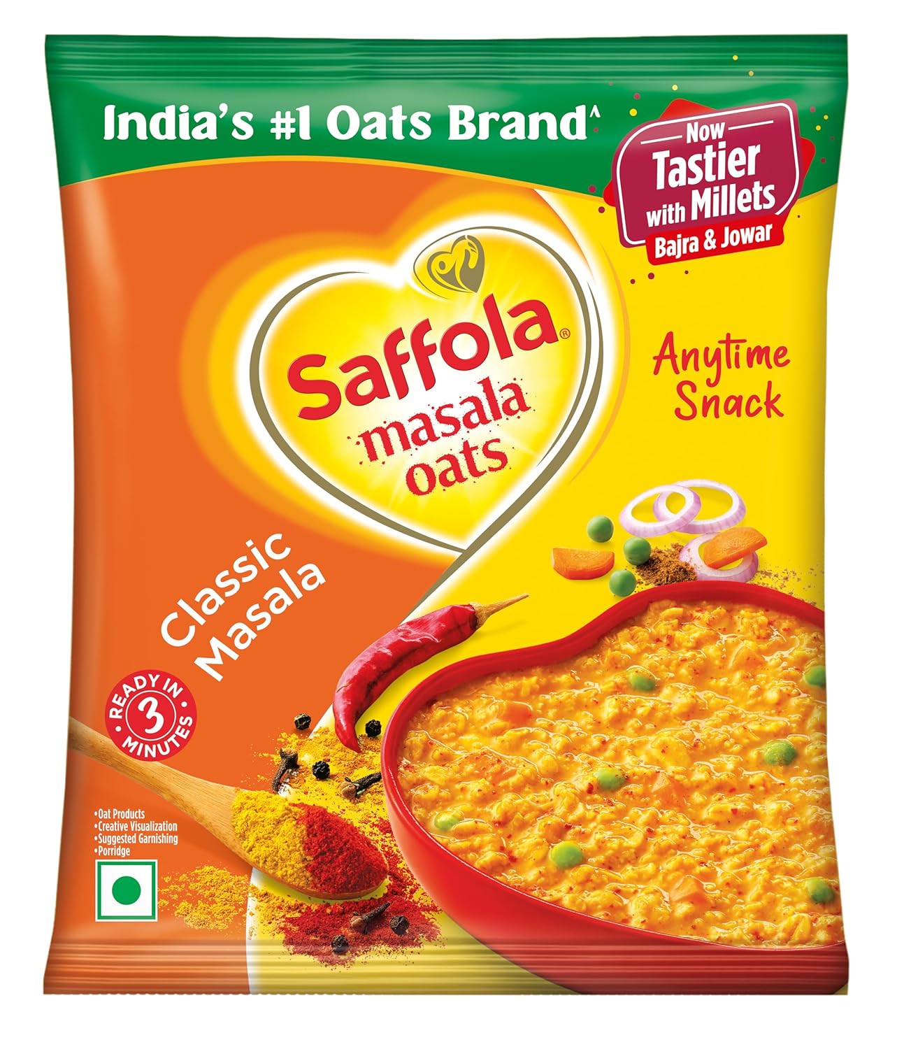 SAFFOLA MASALA OATS CLASSIC 38GM