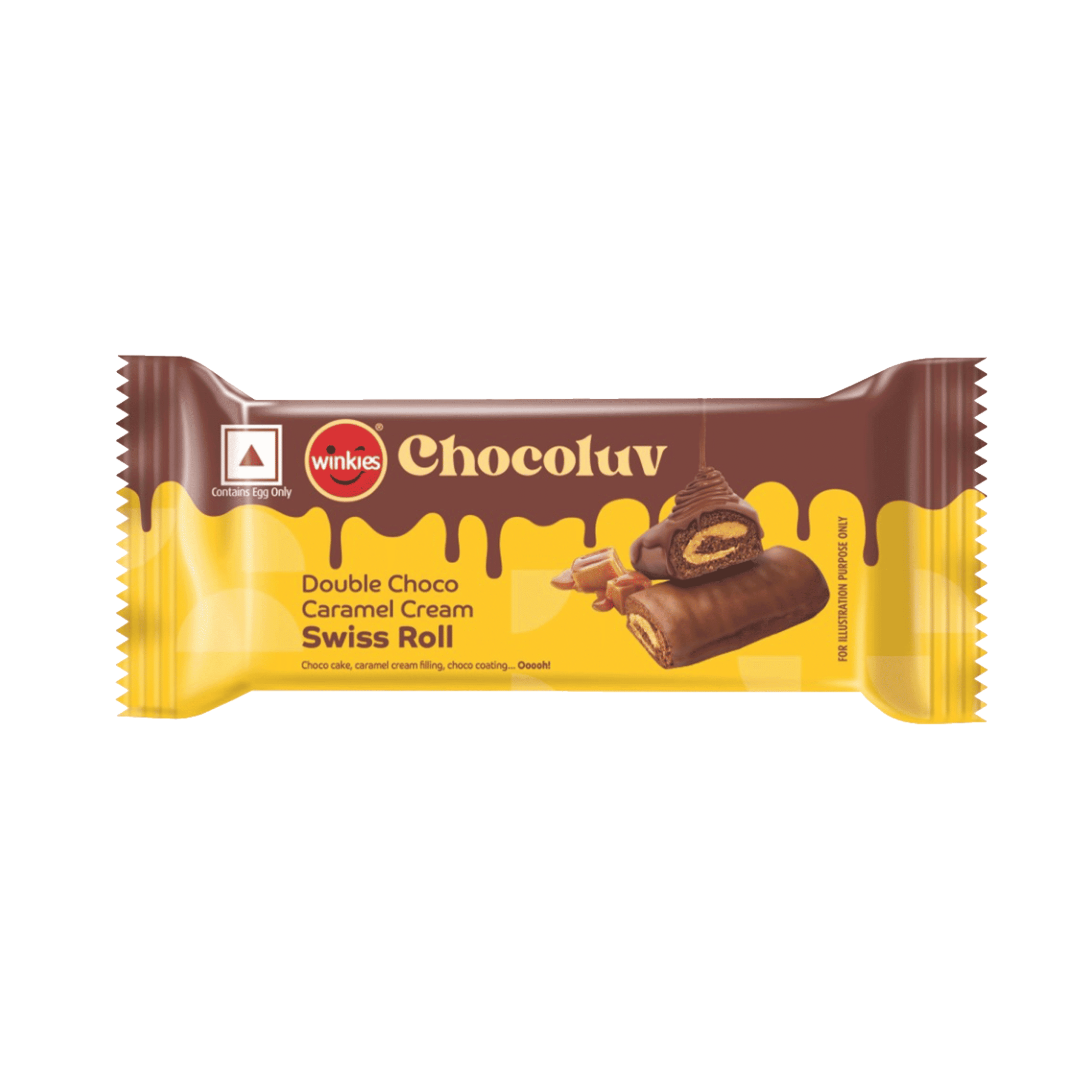 WINKIES CHOCOLUV DOUBLE SWISS ROLL 38GM