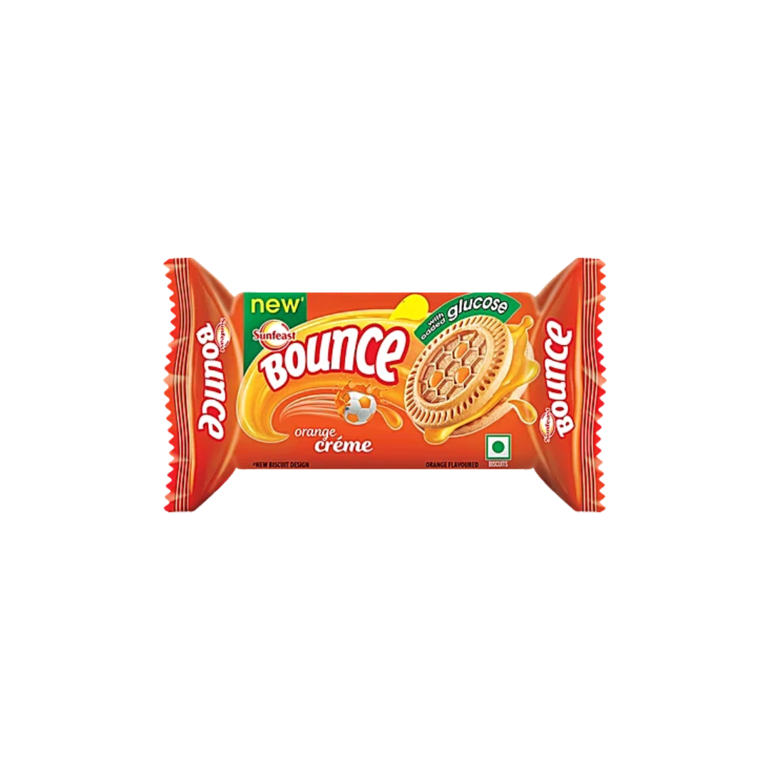 SUNFEAST BOUNCE DOUBLE CREME ORANGE & VANILLA