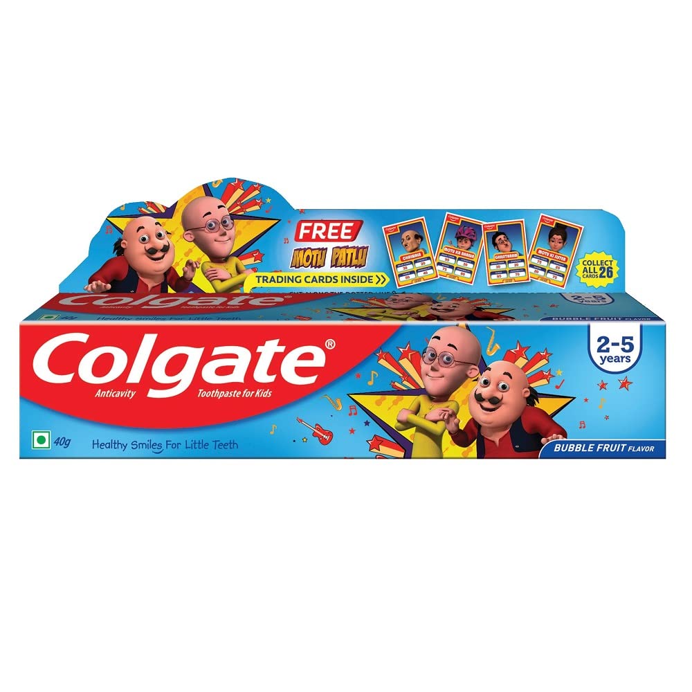 COLGATE KIDS BUBBLE 2-5 YEARS 40GM