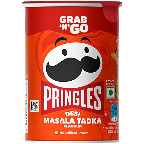 PRINGLES DESI MASALA TADKA FLAVOUR 40GM