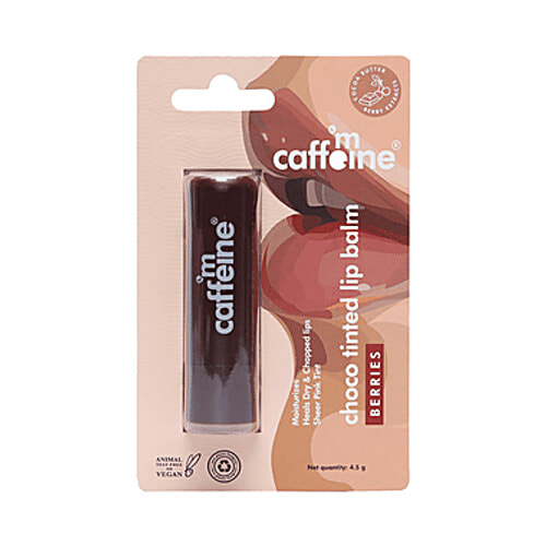 M CAFFEINE CHOCO TINTED LIP BALM BERRIES 4.5GM MRP-175/-