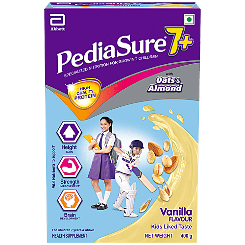 PEDIASURE 7+ OATS & ALMOND VANILLA FLAVOUR 400G