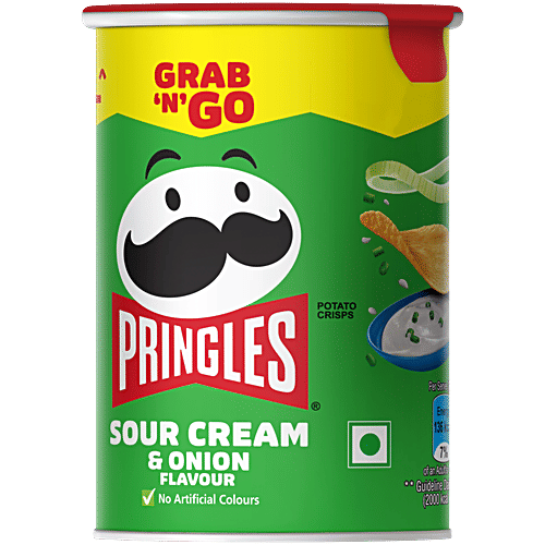 PRINGLES SOUR CREAM  & ONION 40GM