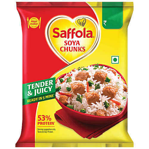 SAFFOLA SOYA CHUNKS 40GM