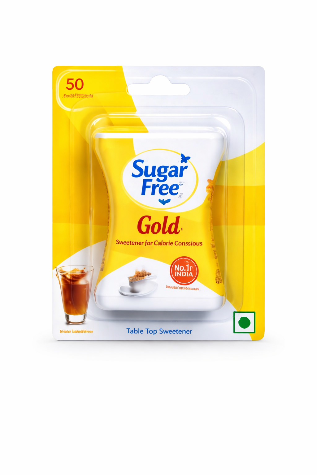 SUGAR FREE GOLD 50PELLETS
