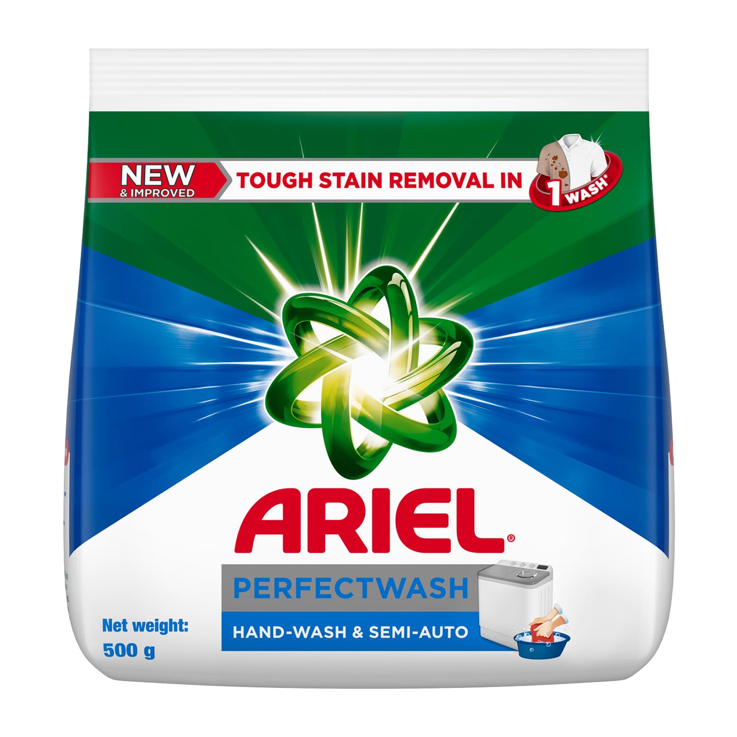 ARIEL PERFECT WASH BLUE