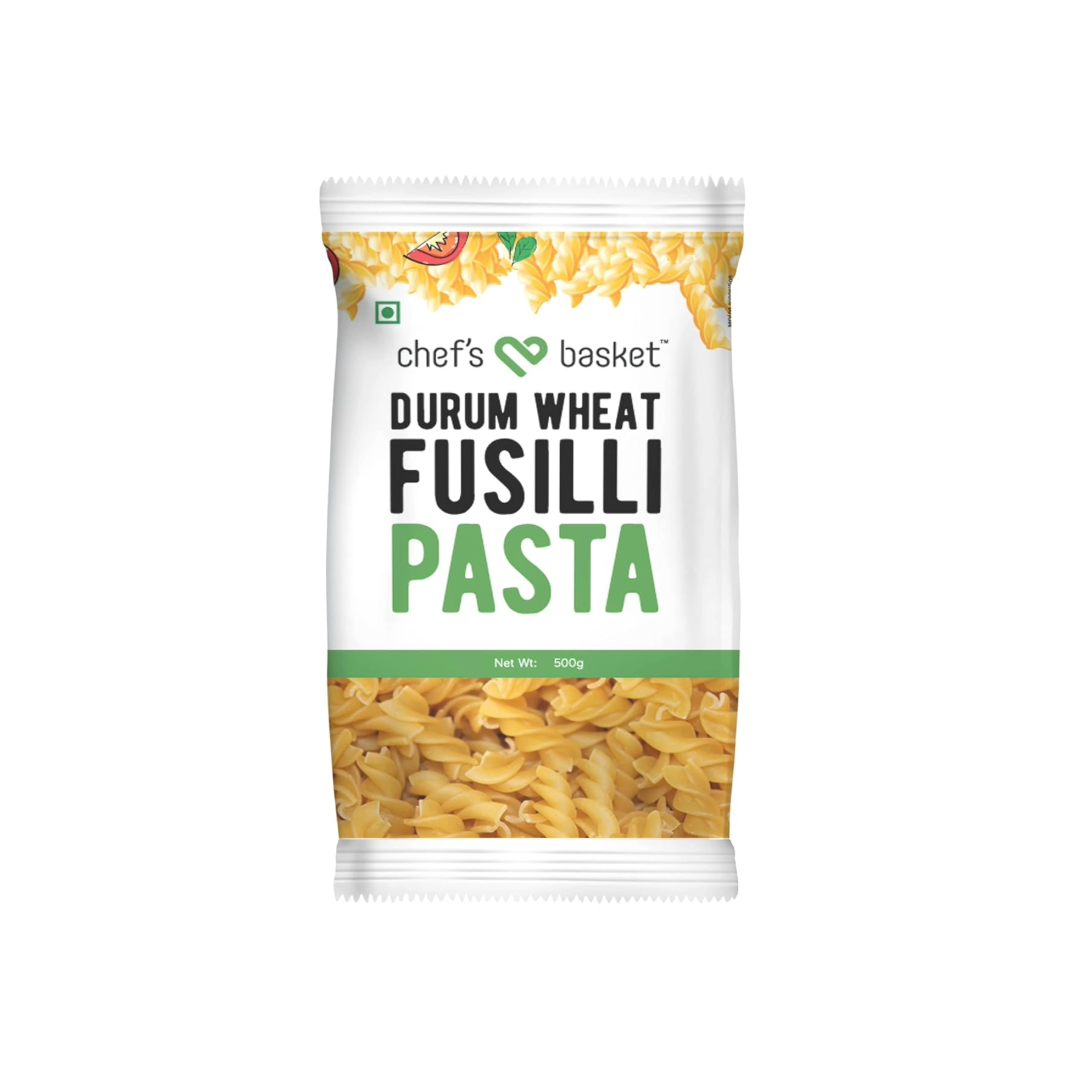 CHEFS BASKET DURUM FUSILLI PASTA 500GM