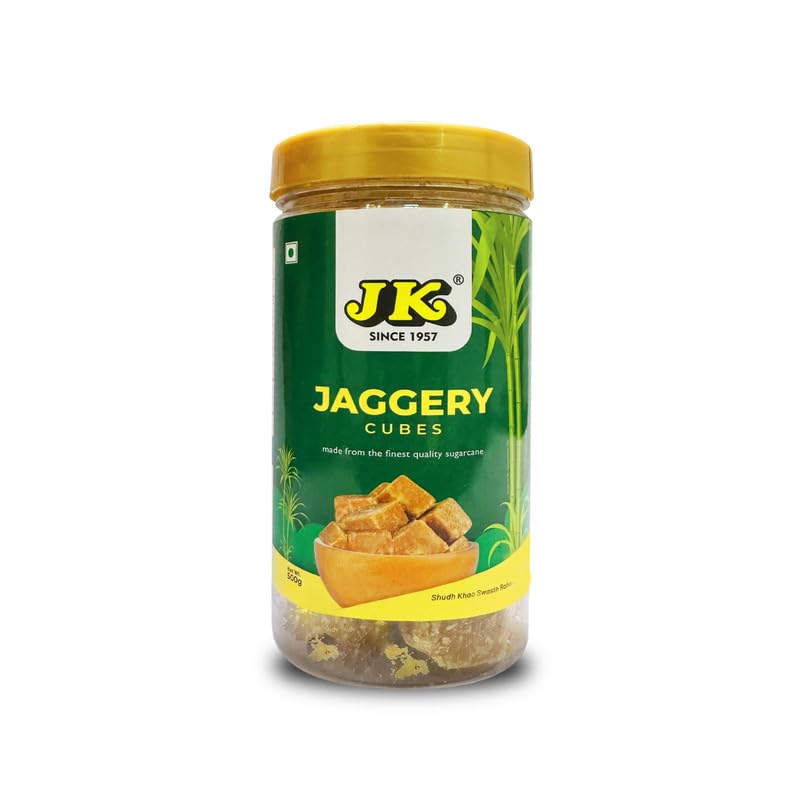 JK JAGGERY CUBES 500GM JAR