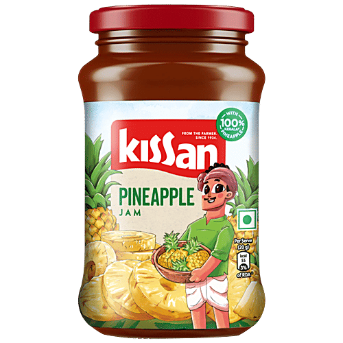 KISSAN PINEAPPLE JAM 500GM