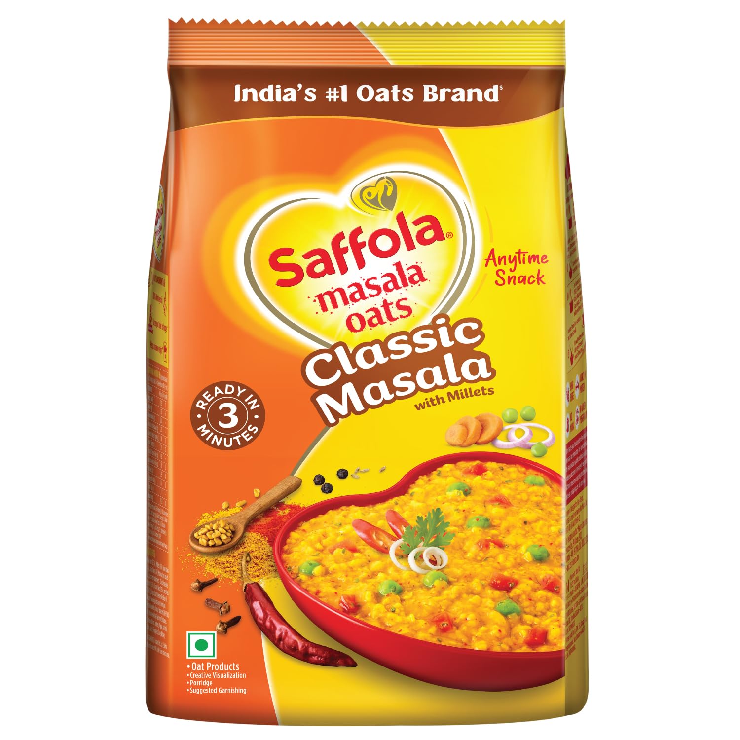 SAFFOLA MASALA OATS CLASSIC 500GM