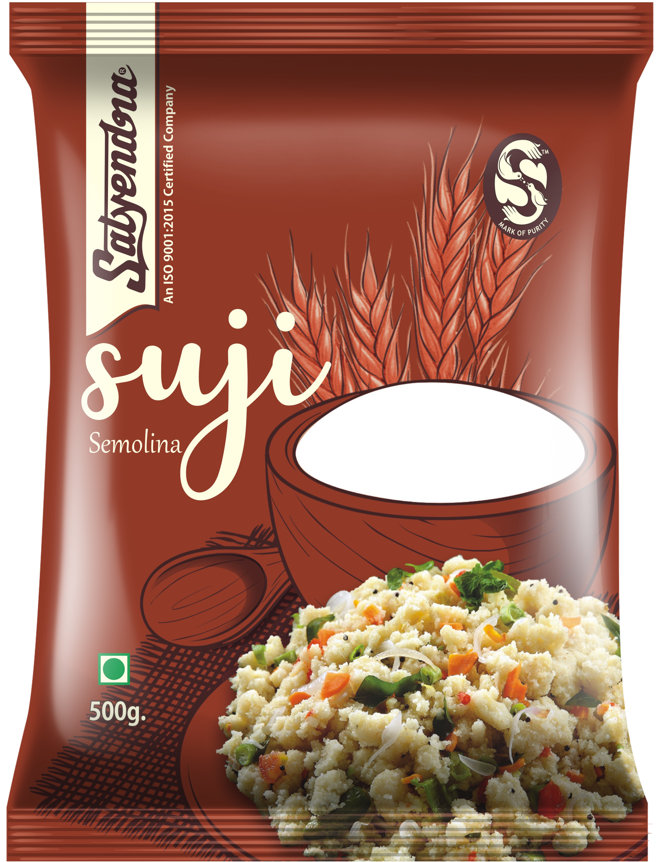 SATYENDRA SUJI SEMOLINA 500GM
