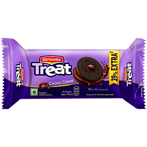BRITANNIA TREAT CHOCO CREME 51GM