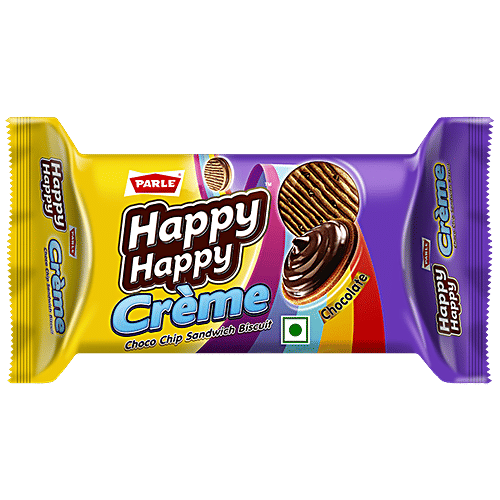 PARLE HAPPY HAPPY CHOCO CHIP CREME 50GM