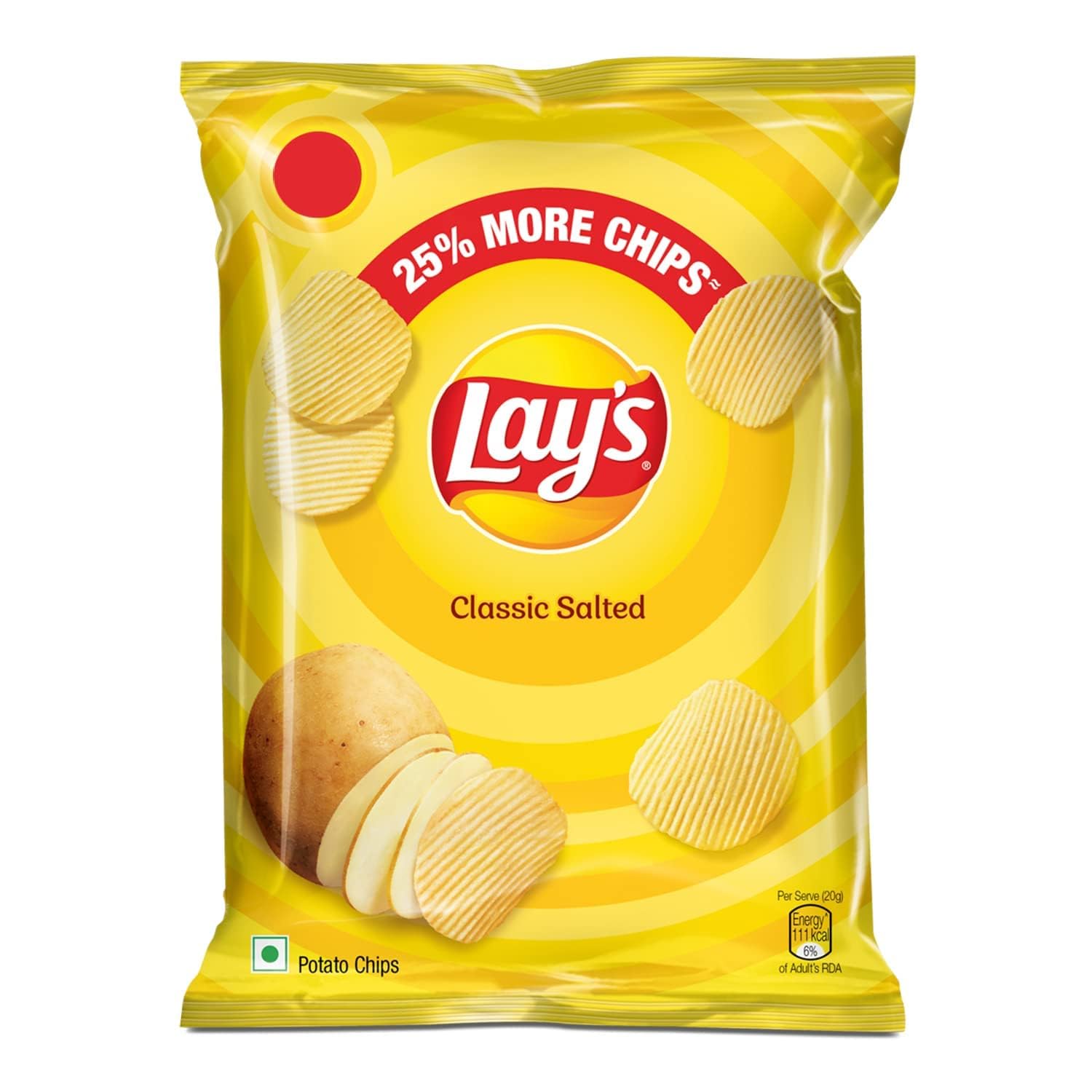 LAYS CLASSIC SALTED 50GM