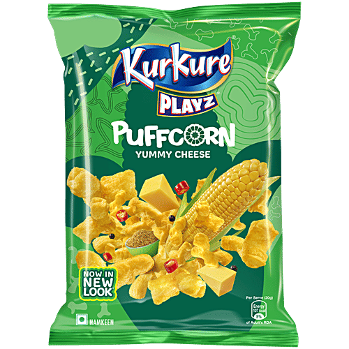 KURKURE PLAYZ PUFFCORN YUMMY CHEESE 55GM