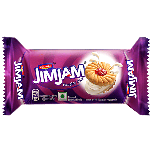 BRITANNIA JIMJAM NAUGHTY JAM 57GM