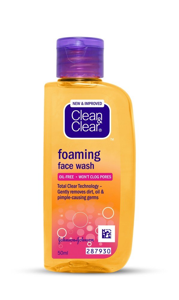 CLEAN & CLEAR FOAMING FACE WASH 50ML