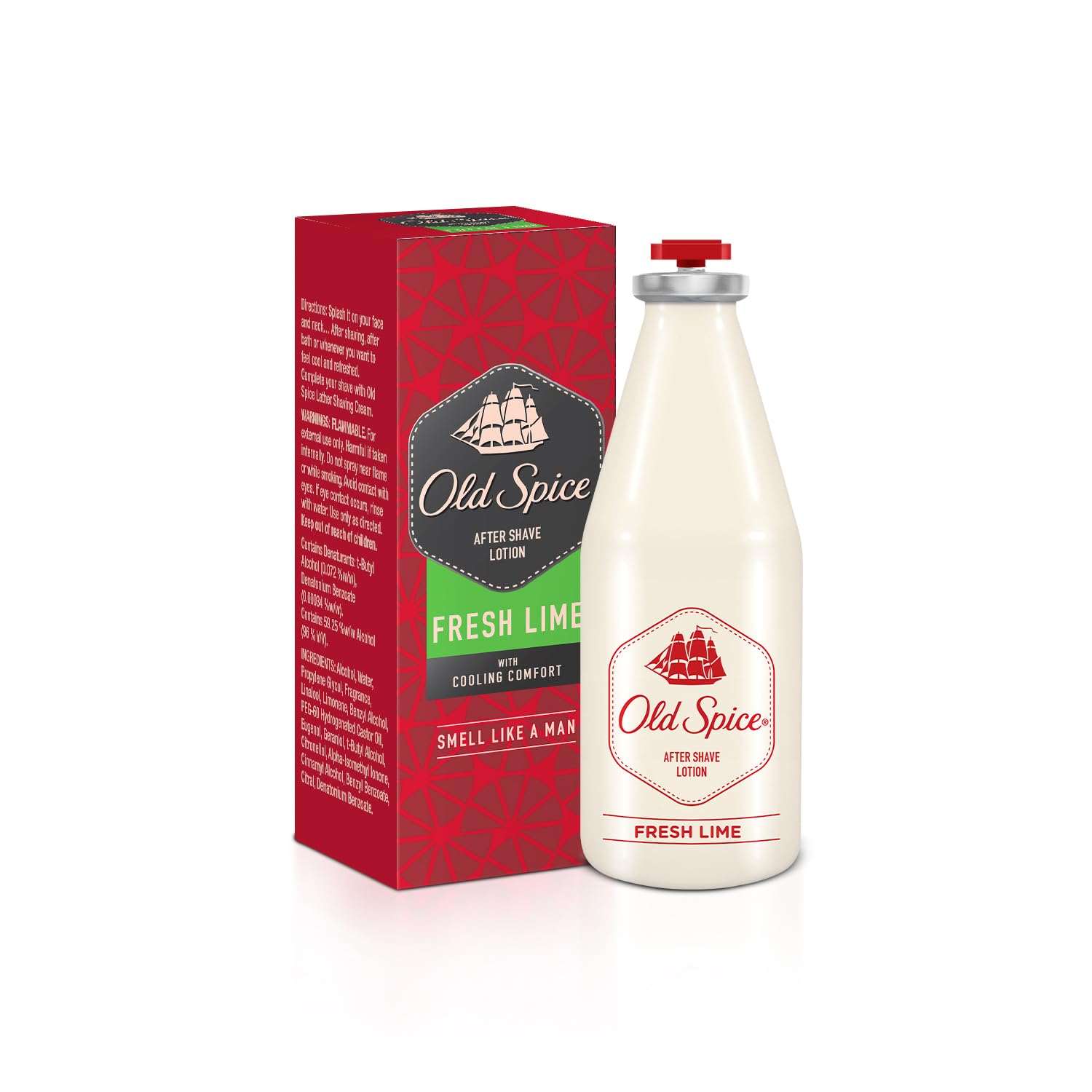 OLD SPICE AFTER SHAVE LOTION FRESH LIME 50ML