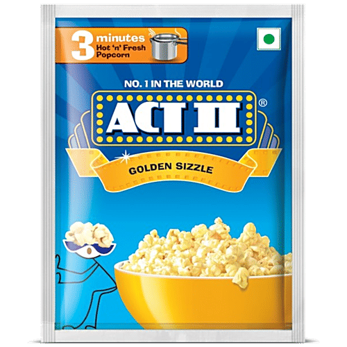 ACT II GOLDEN SIZZLE 60GM