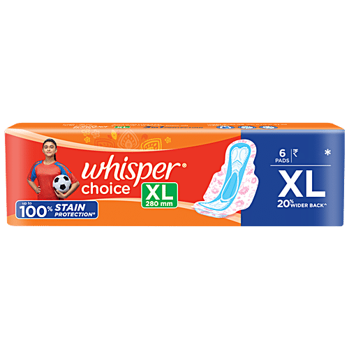 WHISPER CHOICE XL 280MM 6PADS