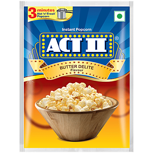 ACT II BUTTER DELITE 70GM MRP-35/-