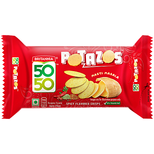 BRITANNIA 5050 POTAZOS MASTI MASALA 71.5GM