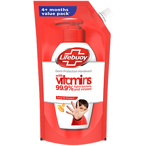 LIFEBUOY TOTAL 10 PROTECT WITH VITAMINS HANDWASH