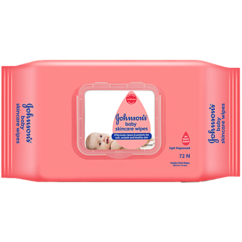 JOHNSON`S BABY SKINCARE WIPES 72N