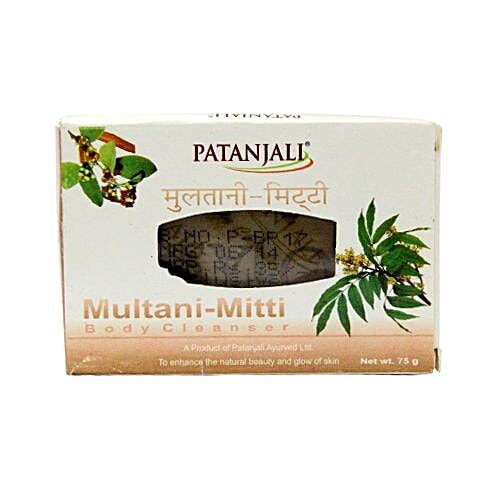 PATANJALI MULTANI MITTI BODY CLEANSER 75GM