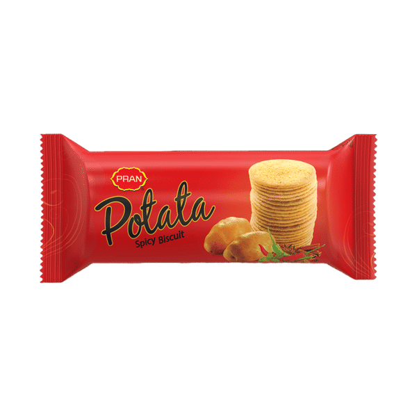 PRAN POTATA SPICY BISCUIT 75GM