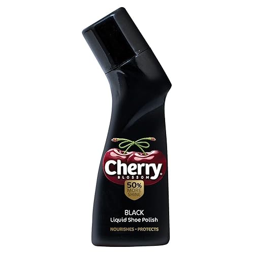 CHERRY BLOSSOM BLACK LIQUID POLISH 75ML
