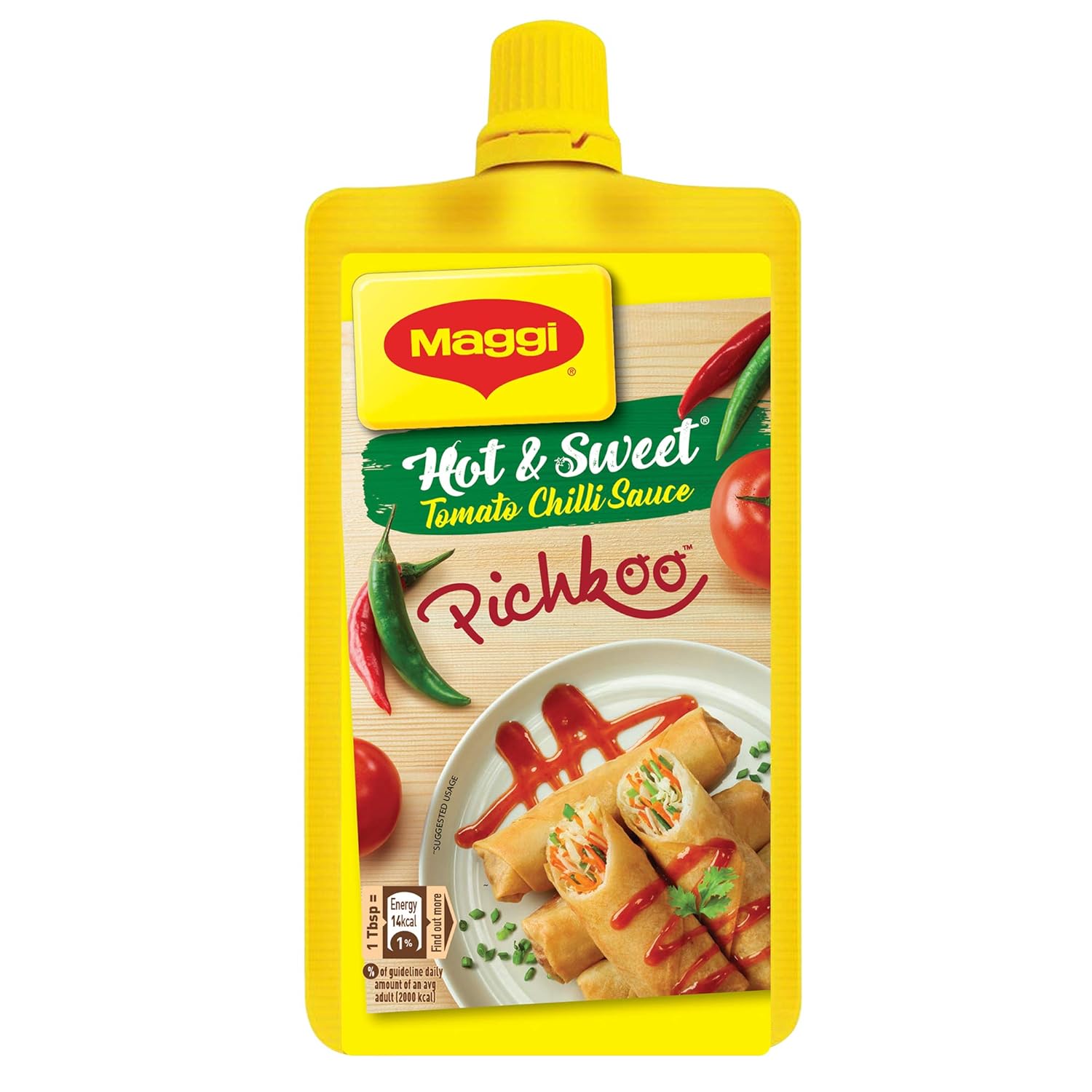 MAGGI HOT & SWEET TOMATO SAUCE 80GM