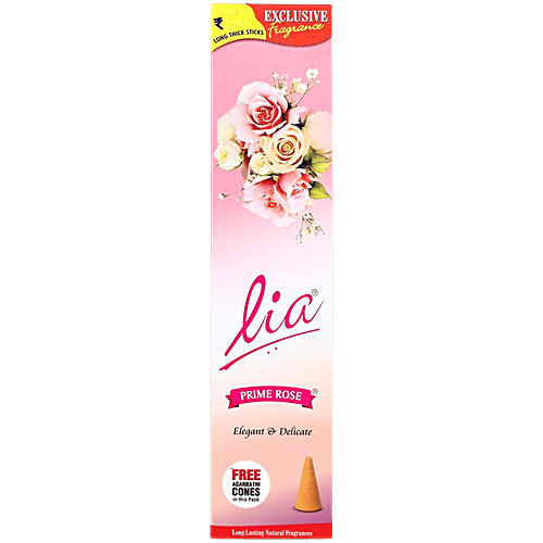 LIA PRIME ROSE INCENSE STICK 90GM
