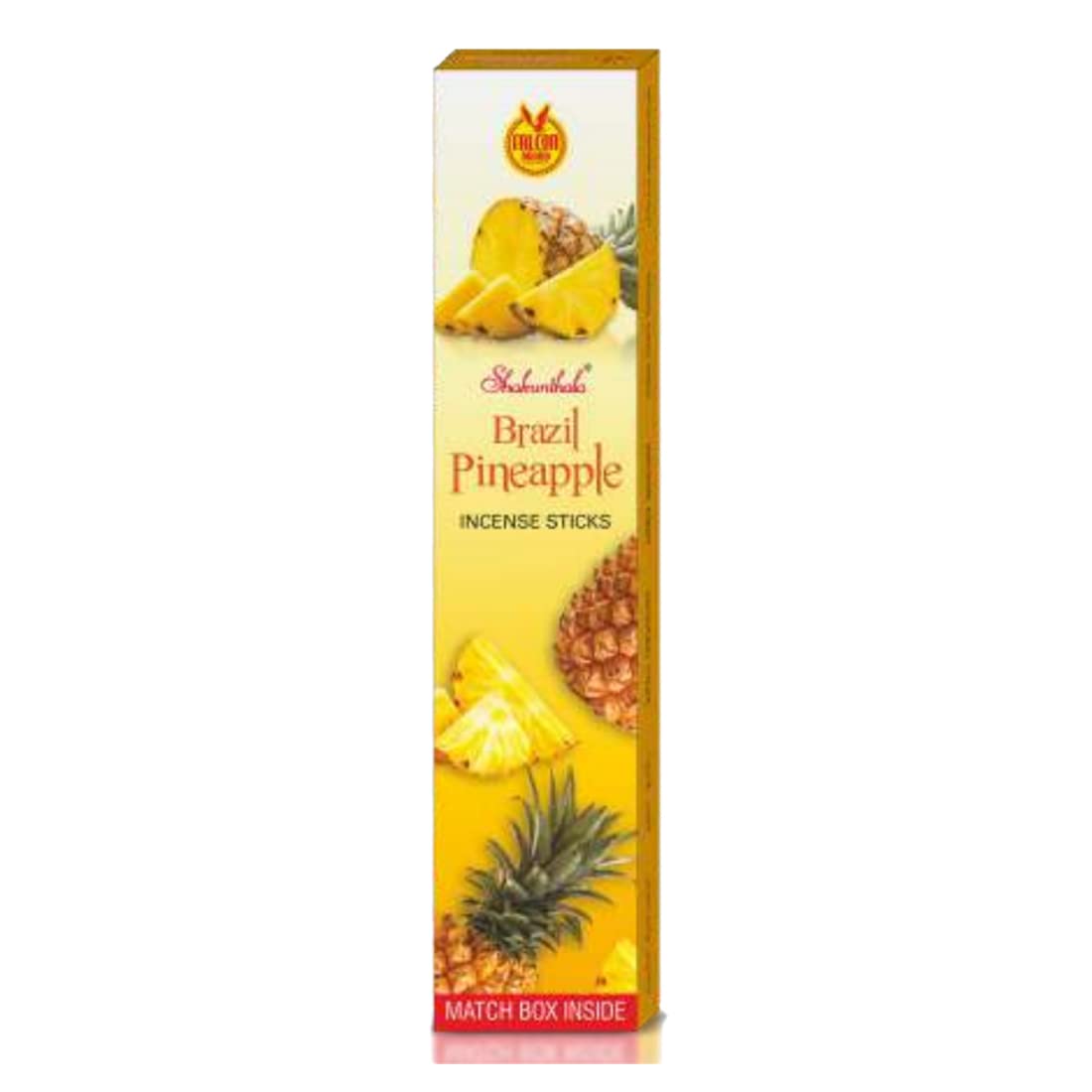 SHAKUNTHALA BRAZIL PINEAPPLE INCENSE STICKS 90GM