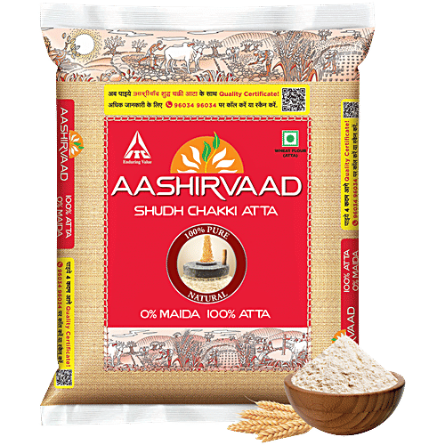AASHIRVAAD SHUDH CHAKKI ATTA  5KG