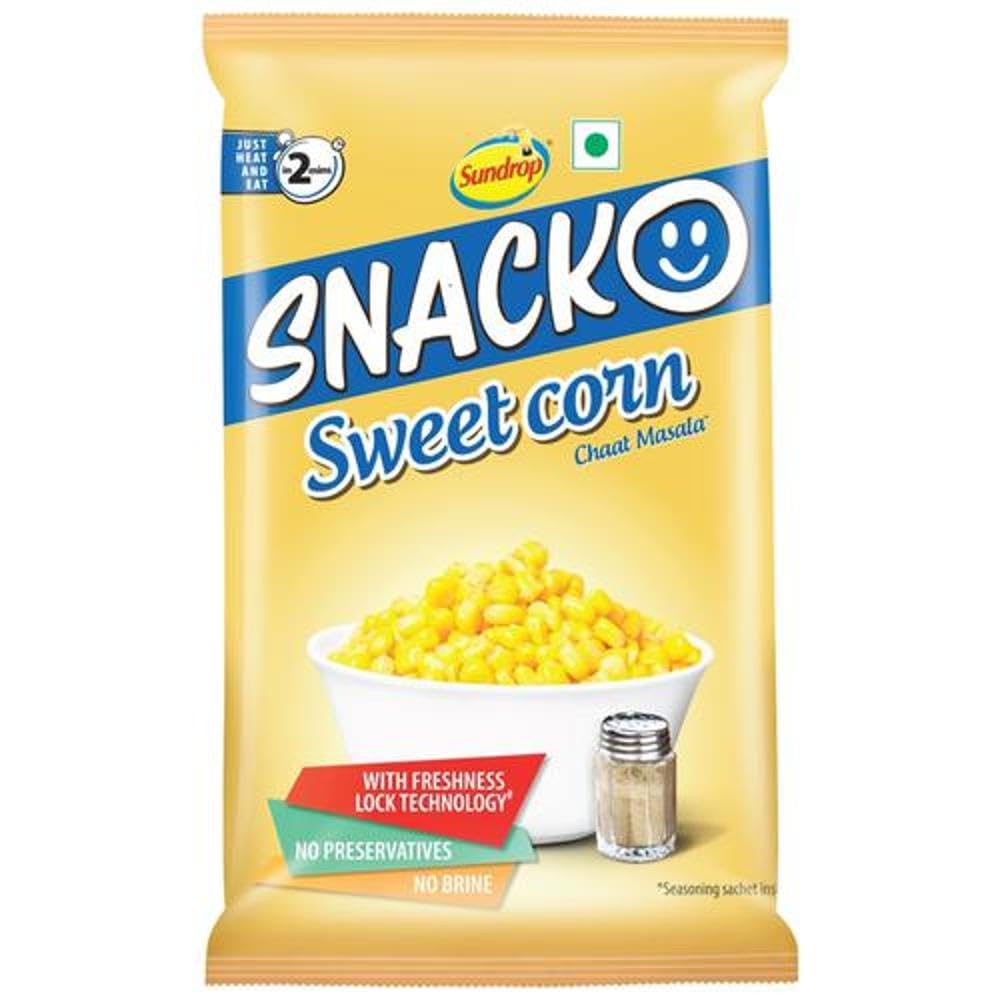SUNDROP SNACK SWEET CORN CHAAT MASALA 121.5GM