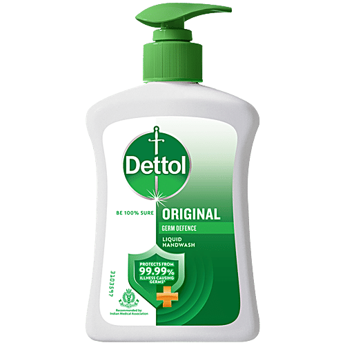 DETTOL LIQUID ORIGINAL HANDWASH 200ML