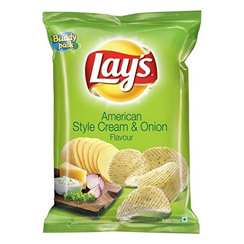 LAYS AMERICAN STYLE CREAM & ONION 50GM