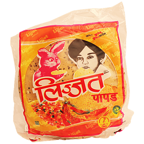 LIJJAT PUNJABI MASALA PAPAD MINI 200GM BIG