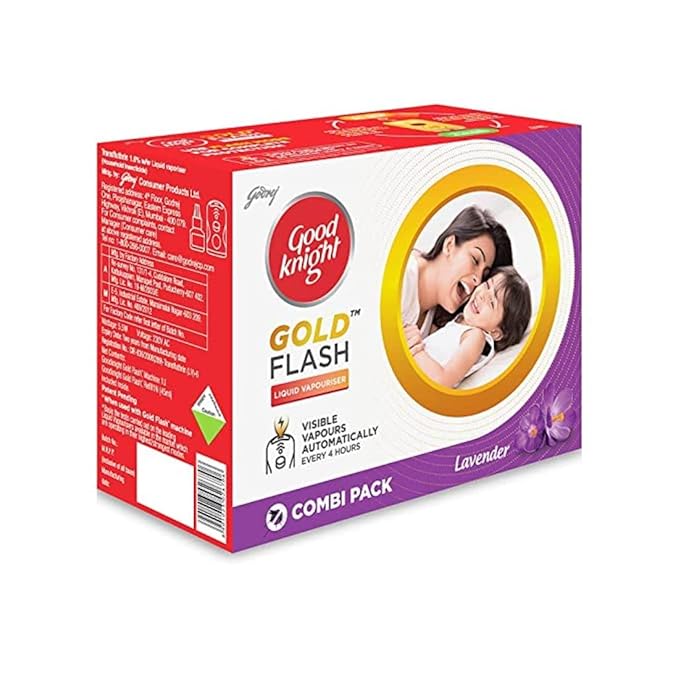 GOOD KNIGHT GOLD FLASH COMBI PACK REF+MAC